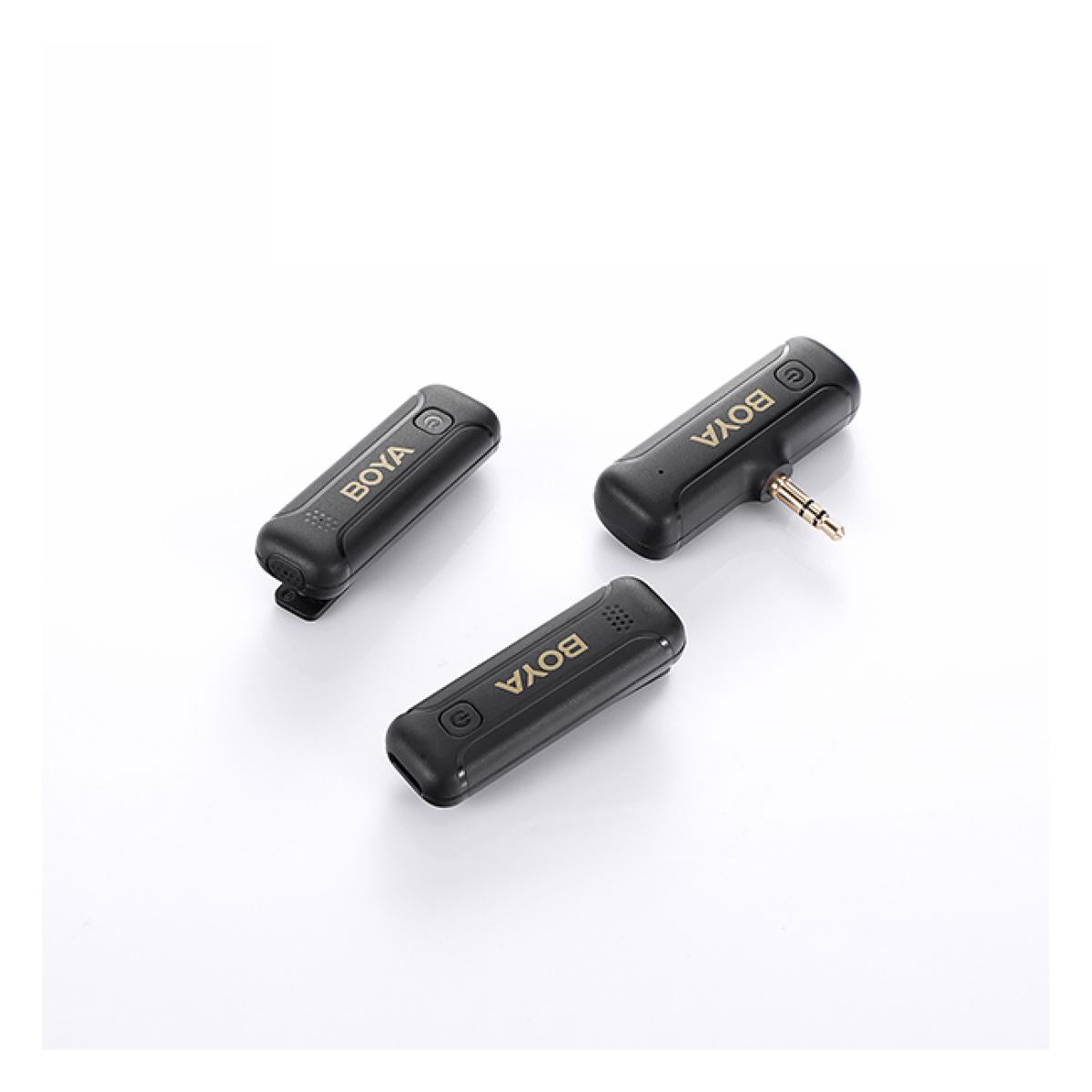 BOYA BY-WM3T2 2.4GHz AUX 3.5mm Wireless Microphone System (Two Mic)