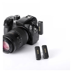 BOYA BY-WM3T2 2.4GHz AUX 3.5mm Wireless Microphone System (Two Mic)