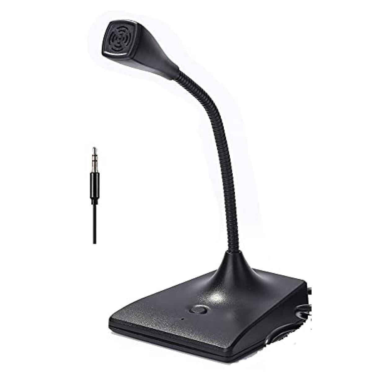 GENERIC HY - 301 3.5mm Stereo Plug Flexible Professional Condenser Multimedia Microphone