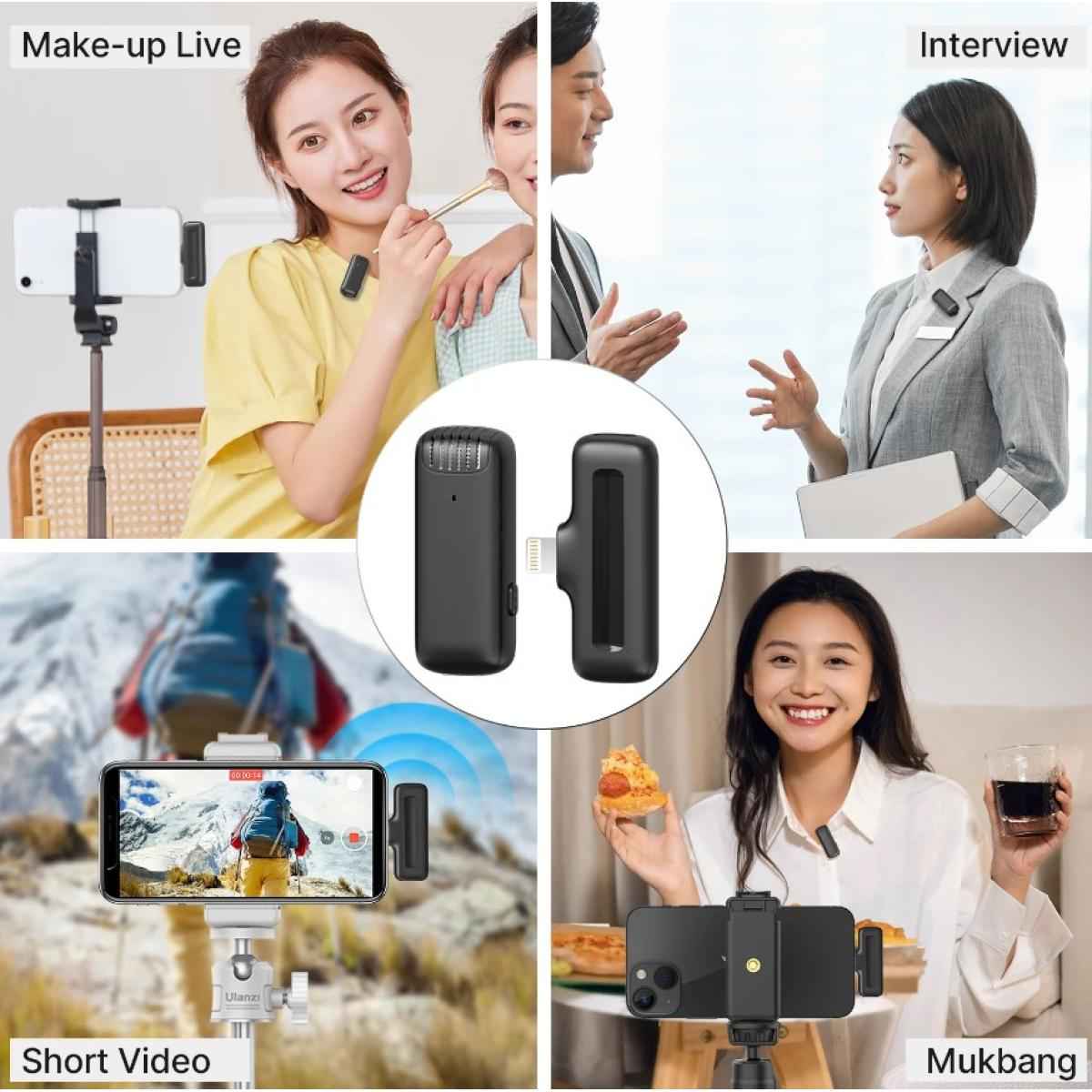 GENERIC J11 Wireless Microphone (Type - C), microphones