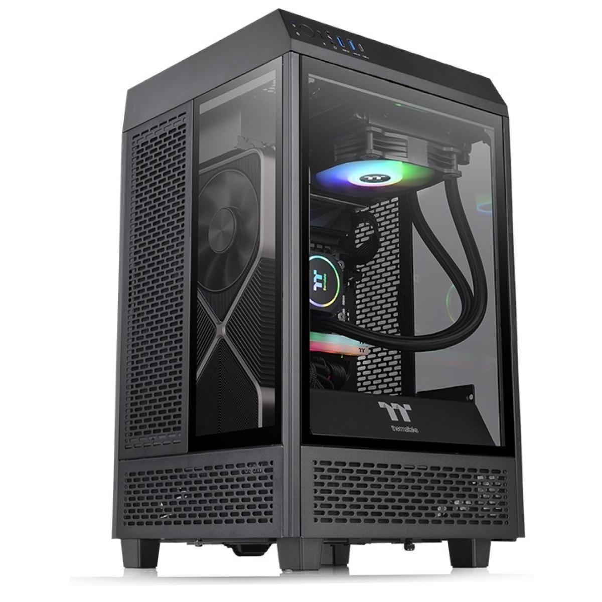 Thermaltake PC case for desktop computer builds and component installation