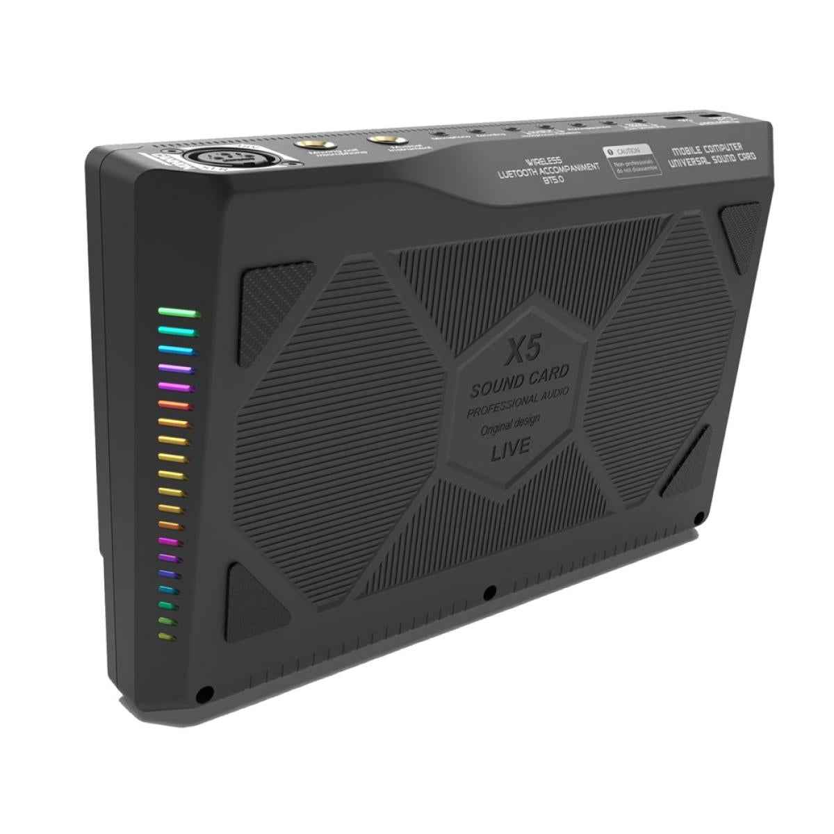 Cannon Professional 2 Channel Audio Sound Card Digital Mixer 48V