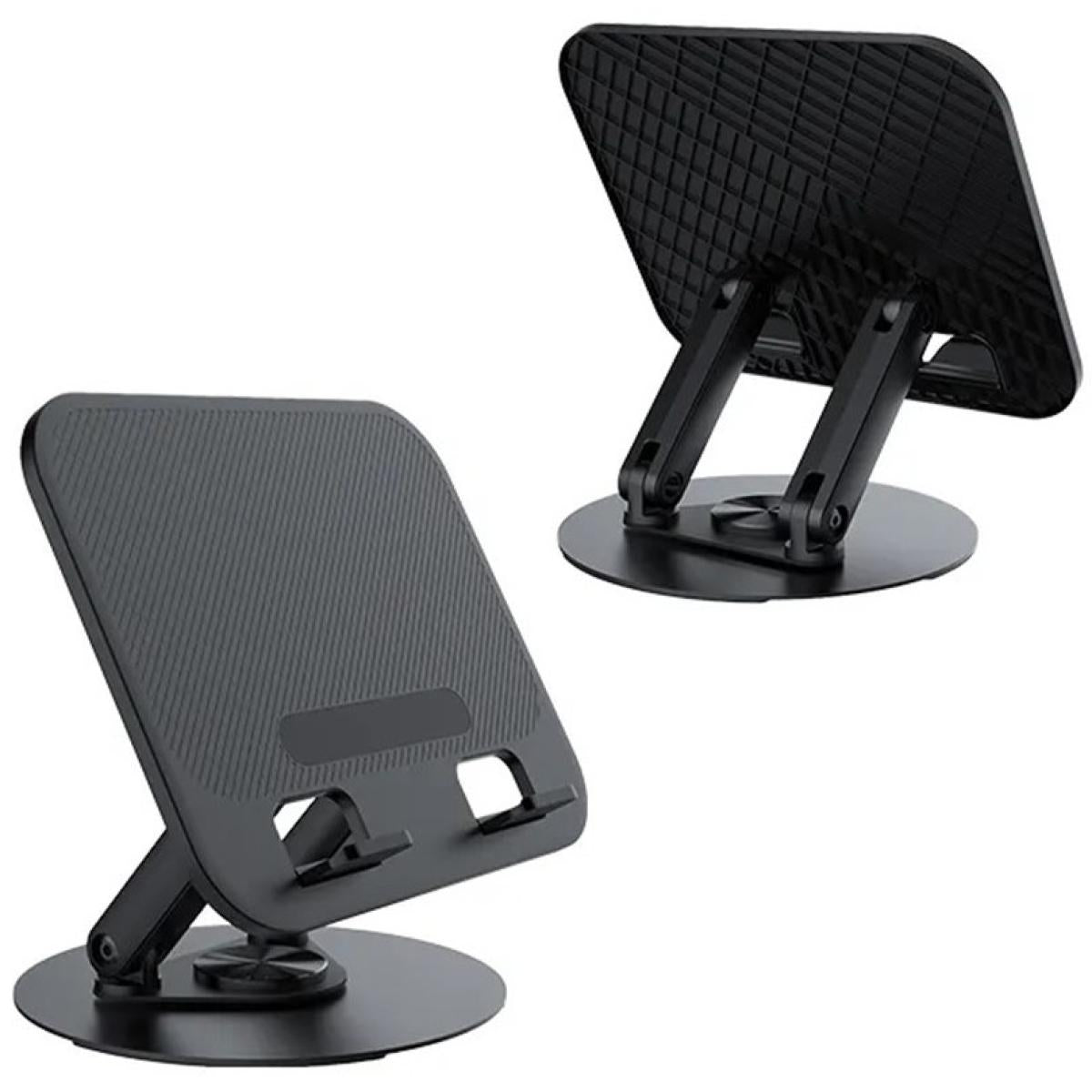 Jmary Mk 85 Compa Foldable Laptop Stand With Adjustable Angles Black