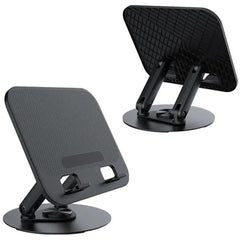 Jmary Mk 85 Compa Foldable Laptop Stand With Adjustable Angles Black
