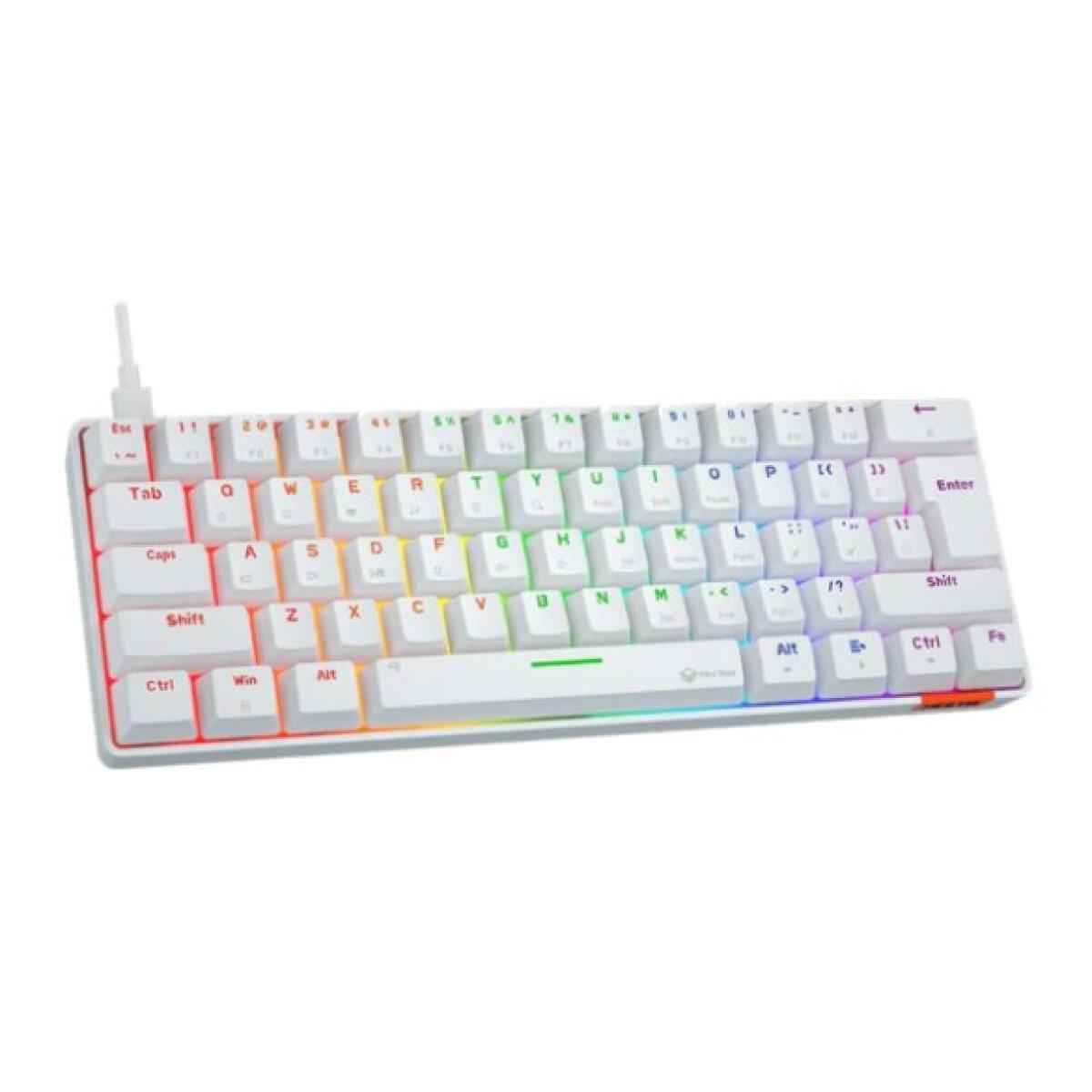Meetion MK005 Hestia RGB 60% Mechanical Gaming Keyboard - White