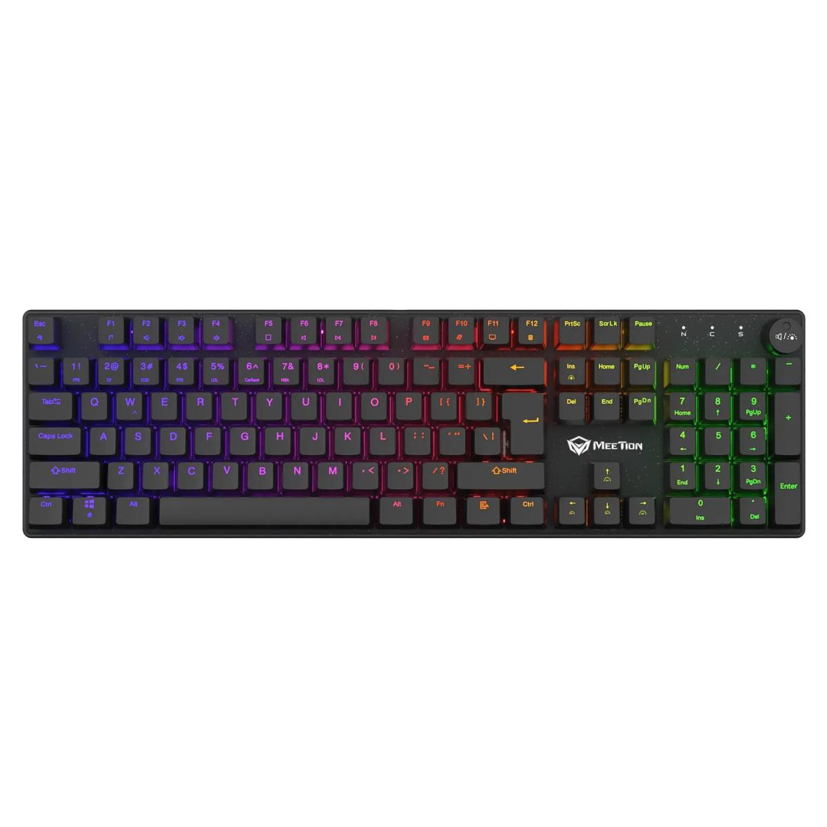 Meetion MK009 MX Hotswap Blue Switch Mechanical Wired Gaming Keyboard