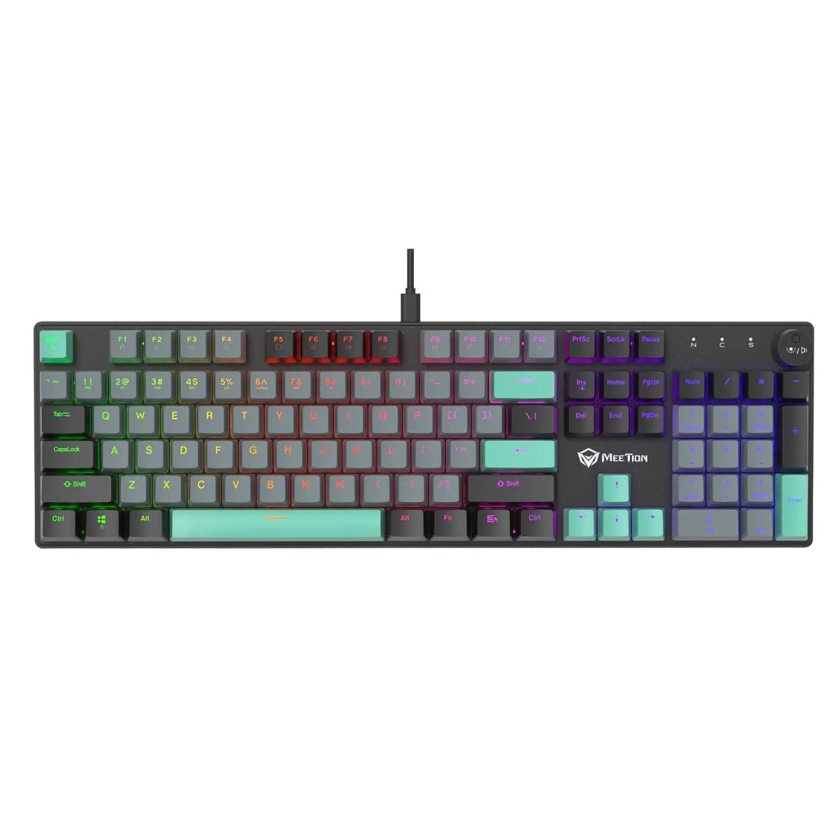 Meetion MK009 RD Hotswap Red Switch Mechanical Wired Gaming Keyboard