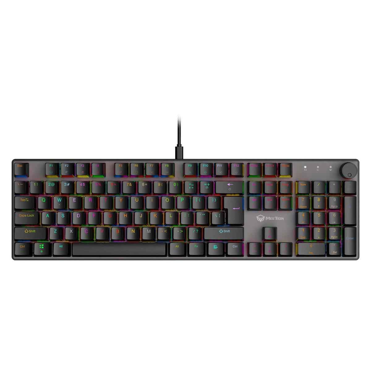 Meetion MK009 Pro Hot-Swap Mechanical Keyboard Red Switch