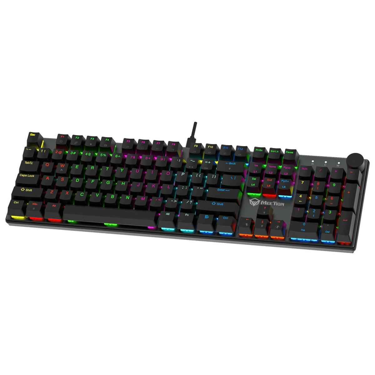 Meetion MK009 Pro Hot-Swap Mechanical Keyboard Red Switch