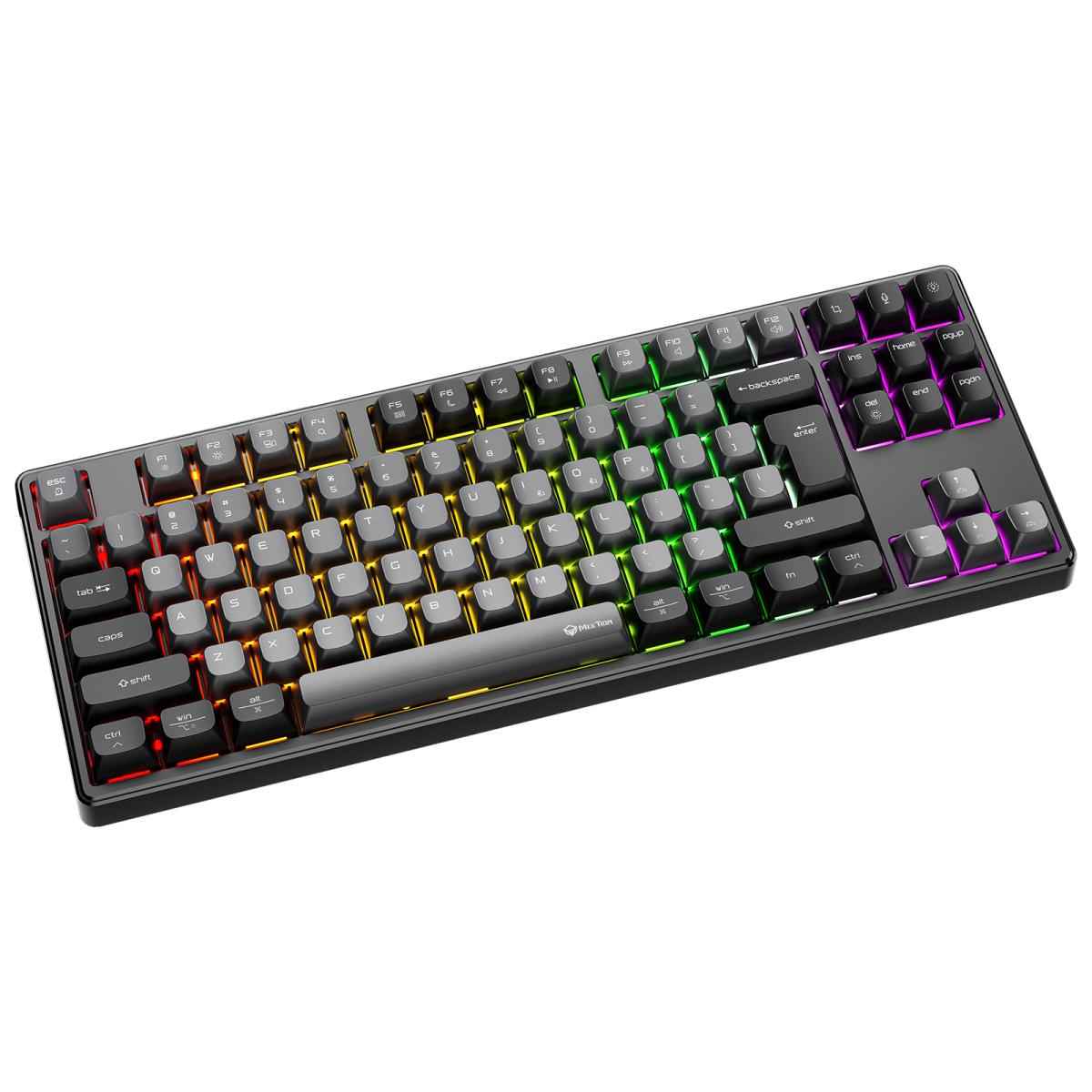 Meetion MK14 Tri Mode 87 Key Connection RGB Wireless Mechanical Gaming Keyboard -Black Meetion MK14 Tri Mode 87 Key Connection RGB Wireless Mechanical Gaming Keyboard -Black