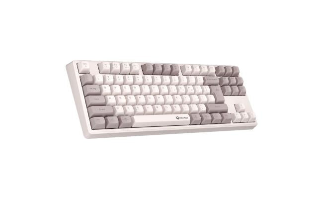 Meetion MK14 Tri Mode 87 Key Connection RGB Wireless Mechanical Gaming Keyboard White
