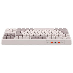 Meetion MK14 Tri Mode 87 Key Connection RGB Wireless Mechanical Gaming Keyboard -White