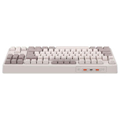 Meetion MK14 Tri Mode 87 Key Connection RGB Wireless Mechanical Gaming Keyboard -White