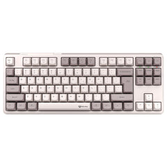 Meetion MK14 Tri Mode 87 Key Connection RGB Wireless Mechanical Gaming Keyboard -White
