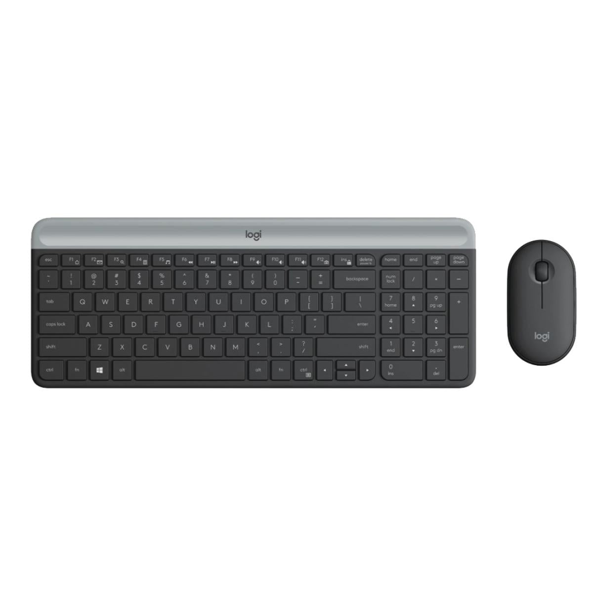 Logitech MK470 Slim Silent Wireless Keyboard & Mouse COMBO -Black