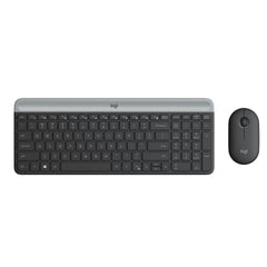 Logitech MK470 Slim Silent Wireless Keyboard & Mouse COMBO -Black