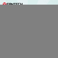 Fantech Mk875 V2 Atom81 (TKL 75% Size) RGB Wired 3 Colors Combination Mechanical Gaming Keyboard Mizu Edition, 3 Pin Hot-Swappable Switches, 26 Anti-Ghosting Keys, Multimedia Knob - Sky Blue/Blue Switch | MK875V2 | - CompuMe