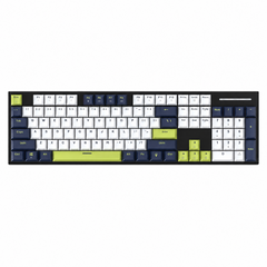 Fantech ATOM104S MORI MK878S Mechanical Wired Keyboard White / Blue – Rosie Switch