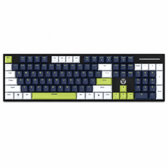 Fantech ATOM104S MORI MK878S Mechanical Wired Keyboard White / Blue – Taro Switch