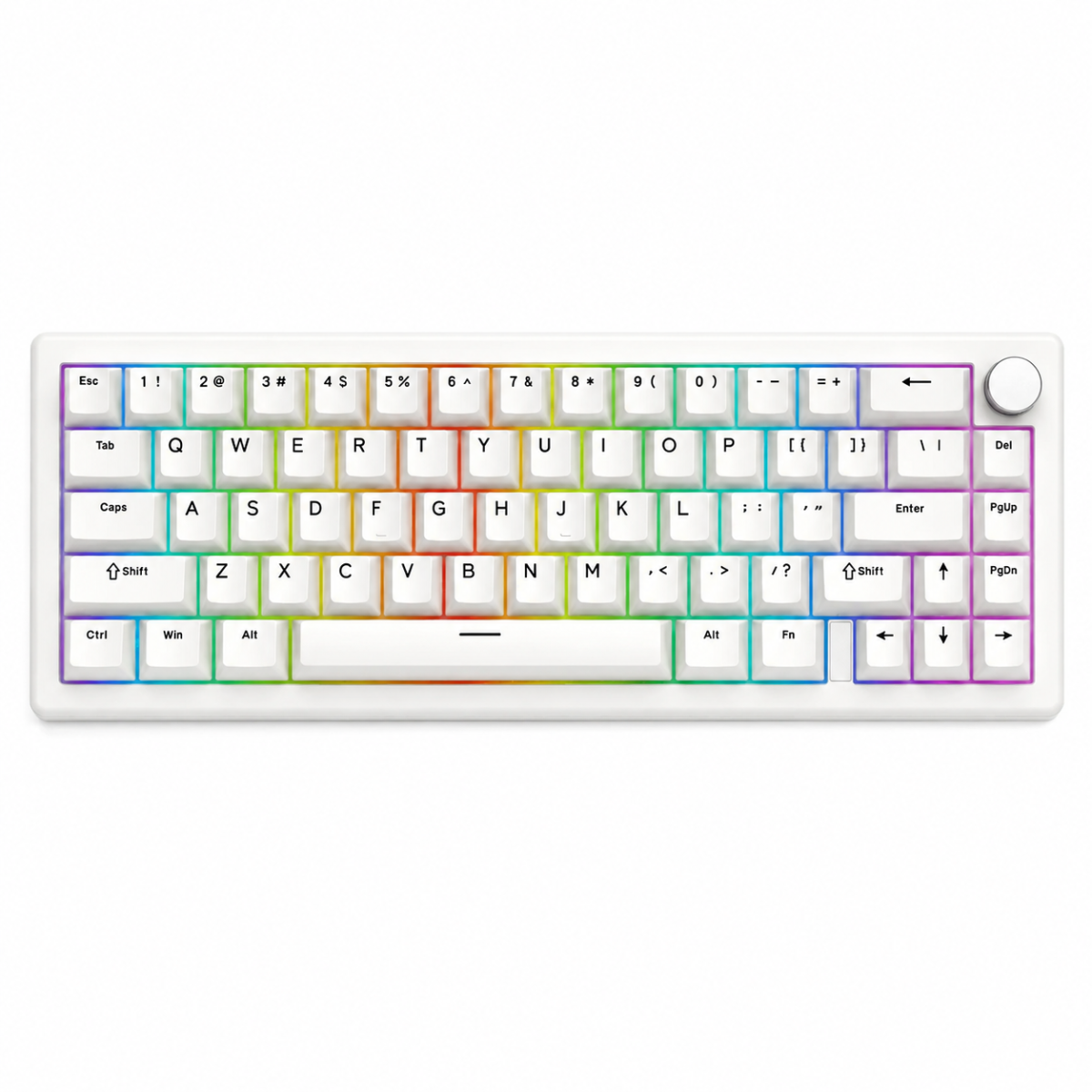 Fantech ATOM X66 MK614 RETRO Wired Mechanical Keyboard Beige – Ice Apricot Switch