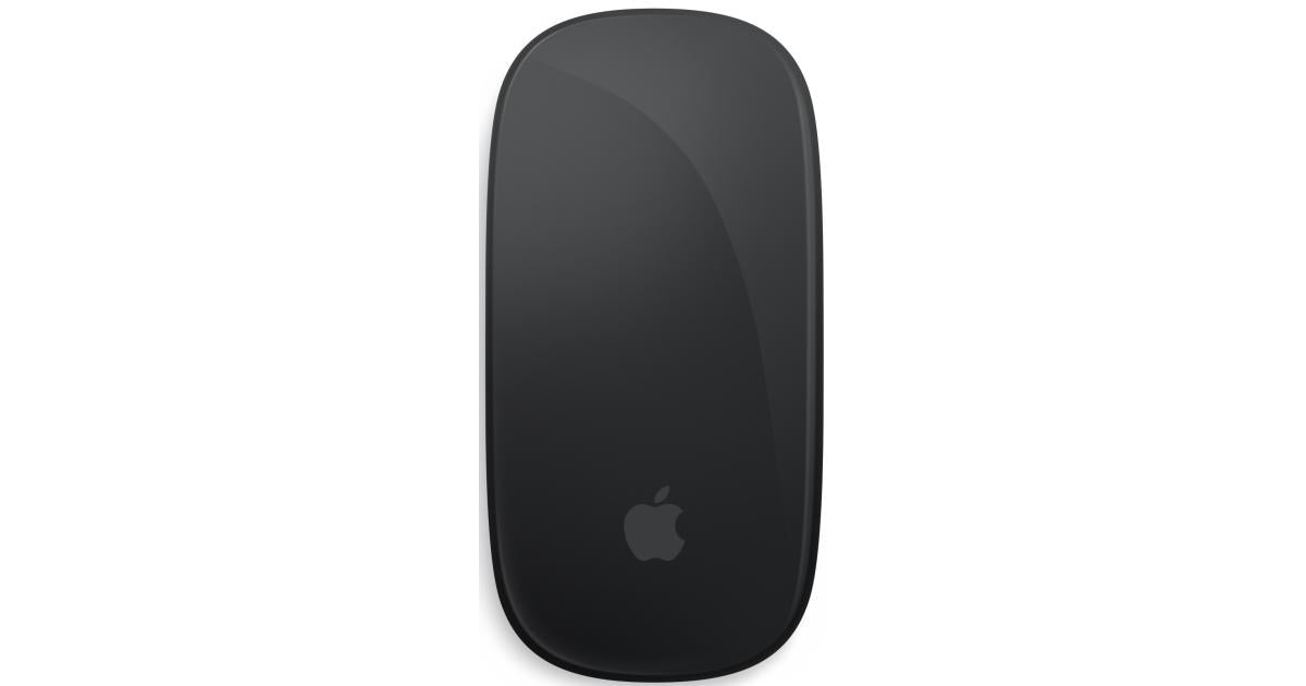 Apple Wireless Magic Mouse Multi-Touch Surface, Bluetooth, With USB-C To Lightning Cable – Black