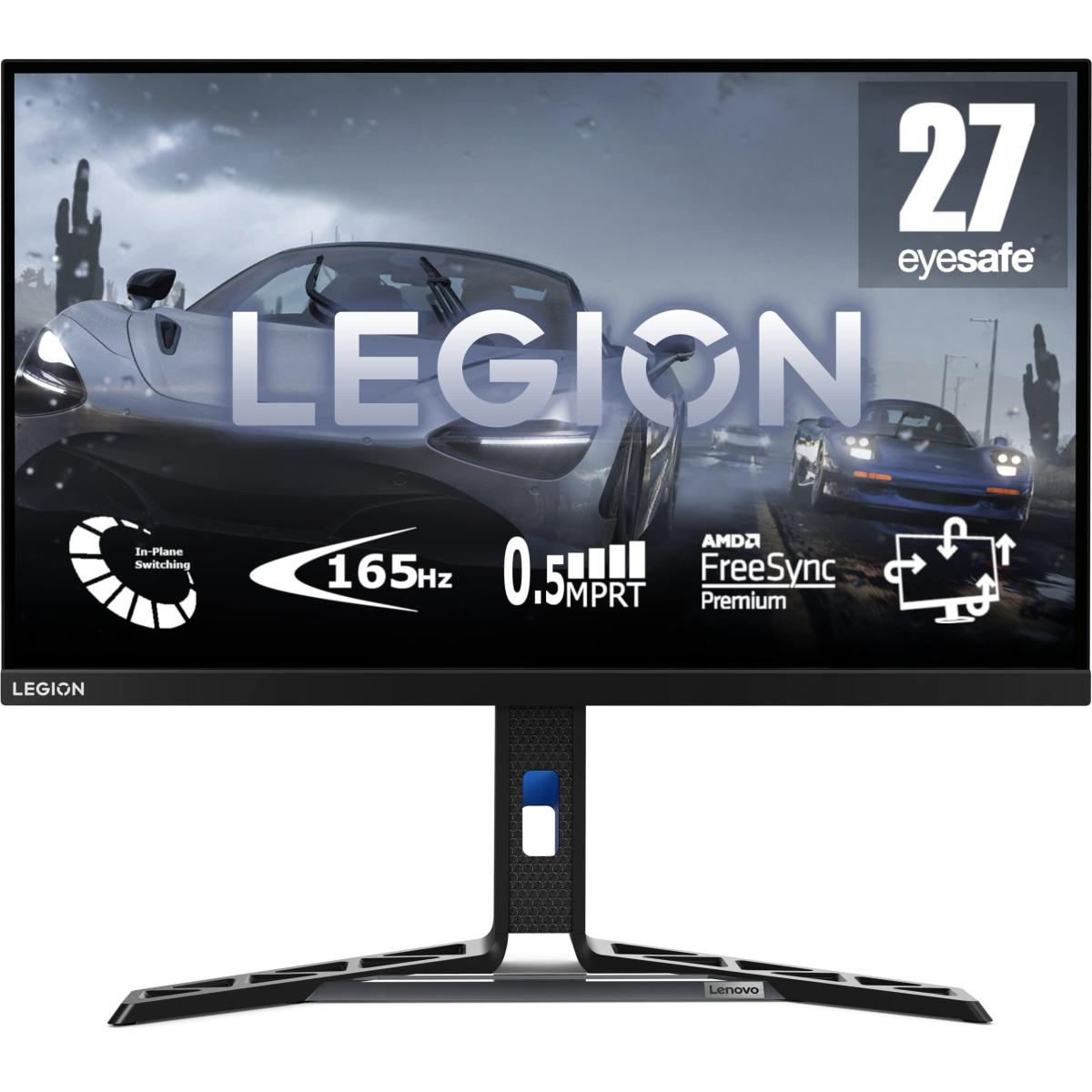 Lenovo Legion Y27-30 27" IPS Full HD up to 180Hz (OC) 0.5ms 99% sRGB AMD FreeSync™ Premium Adjustable Stand & Speakers