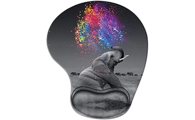 Mouse Pad with Wrist Support for Kids
