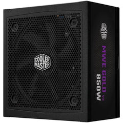 Cooler Master MWE Gold 850 V3 (ATX 3.1) 850W 80 Plus Gold Fully Modular Power Supply w/ (12V-2x6) PCIE 5.1 Connector | MPX-8503-AFAG-2EBUK | - CompuMe