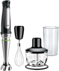Braun Hand Blender MultiQuick 7 Black 1000 W Stainless Easy SmartSpeed