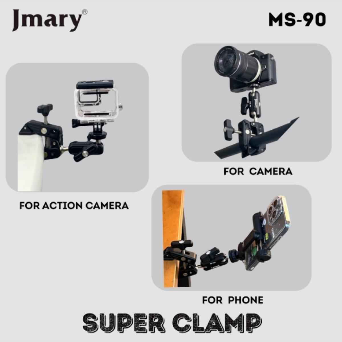 Jmary MS-90 Multi-Functional Clamp Holder for Camera or Phone Jmary MS-90 Multi-Functional Clamp Holder for Camera or Phone