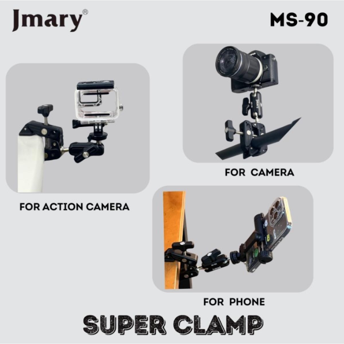 Jmary MS-90 Multi-Functional Clamp Holder for Camera or Phone