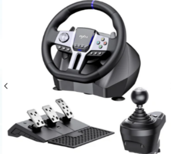 PXN Steering Wheel V9 Gen 2, Black - VR GEN 2