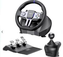 PXN Steering Wheel V9 Gen 2, Black - VR GEN 2