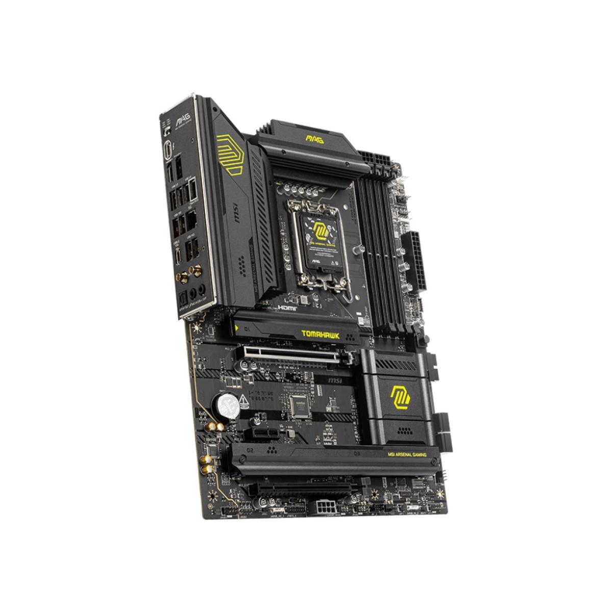 MSI MAG B860 TOMAHAWK WIFI (Wi - Fi 7) Intel Core Ultra (Series 2), LGA 1851/DDR5/PCIe 5.0/3xM.2 - ATX Gaming MotherBoard