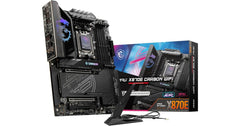 MSI MPG X870E CARBON WIFI (Wi-Fi 7) AMD RYZEN 7000 8000 9000 Series AM5/DDR5/PCIe 5.0/4xM.2 - ATX Gaming MotherBoard