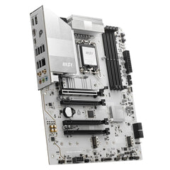 MSI PRO Z890 - S WIFI WHITE (Wi - Fi 7), Intel Core Ultra (Series 2), LGA 1851/DDR5/PCIe 5.0/3xM.2 - ATX Gaming MotherBoard