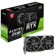 MSI GeForce RTX 3050 VENTUS 2X XS 8GB OC GDDR6 - Graphics Card | MSI RTX 3050 VENTUS | - CompuMe