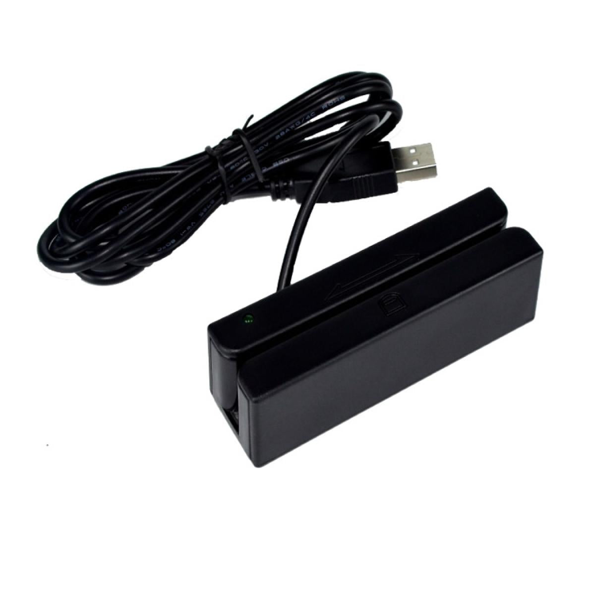 Mini MSR Magnetic Card Reader USB -Black