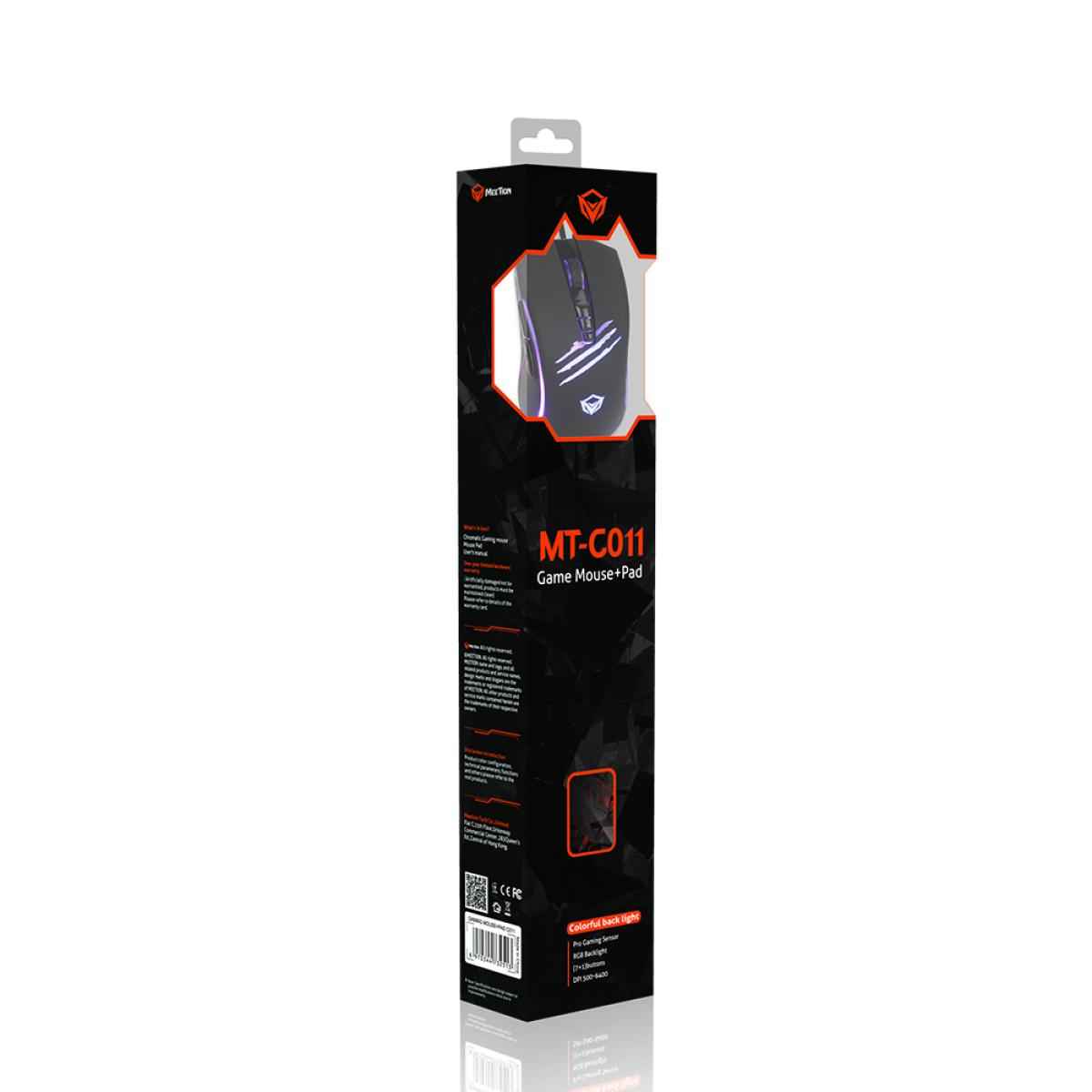 MeeTion MT - C011 Wired Gaming Mouse And Pad Combo
