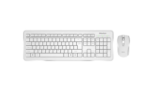 Meetion Mt C4120 Computer Wireless Keyboard And Mouse Combo Kit White