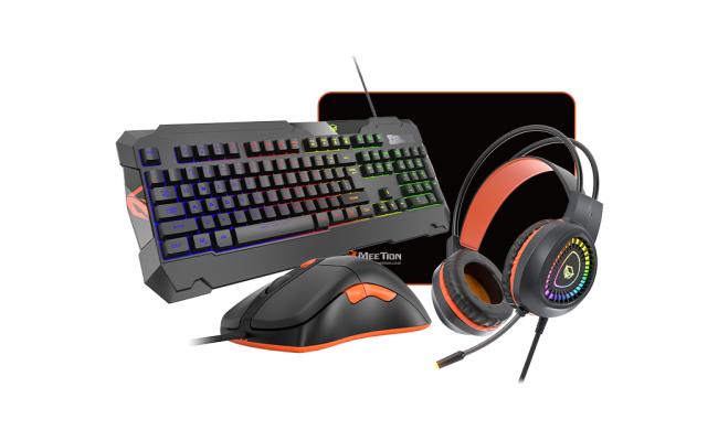 Meetion Mt C505 Gaming Mouse Keyboard And Headset Combo with Mouse Pad with gaming keyboard