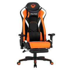 Meetion CHR22 Leather Reclining Gaming E-Sport Chair with Footrest
