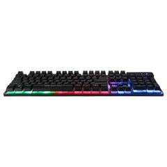 MeeTion MT-K9300 Colorful Rainbow Backlit Gaming Keyboard