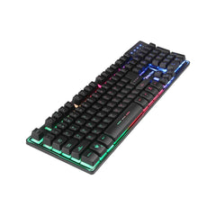 MeeTion MT - K9300 Colorful Rainbow Backlit Gaming Keyboard