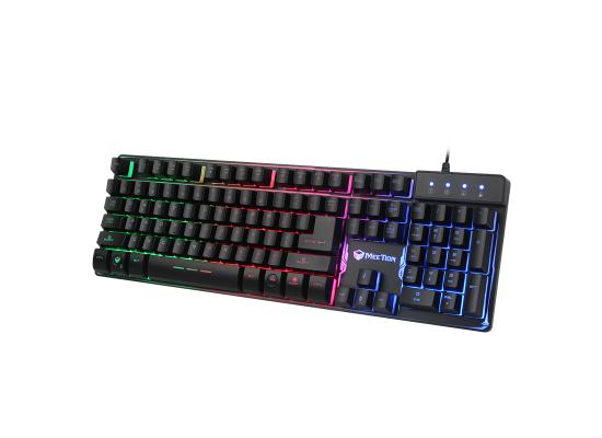 Meetion VibeKeyB68 68% Wireless Membrane RGB Gaming Keyboard -Black
