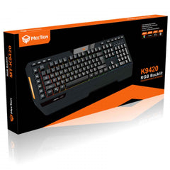 MeeTion MT - K9420 Custom Macro Pro Membrane Gaming Keyboard