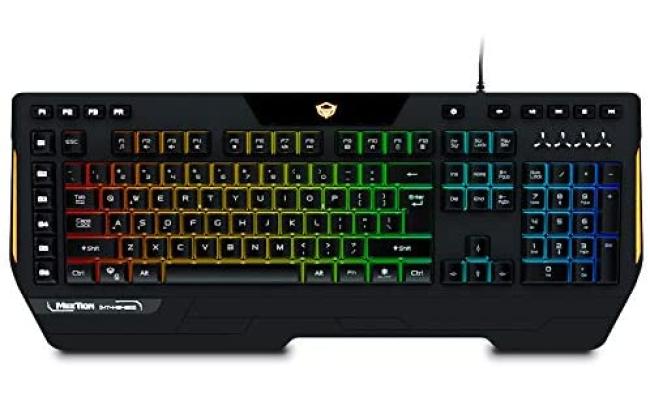 Meetion Mt K9420 Custom Macro Pro Membrane Gaming Keyboard