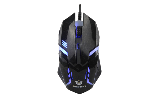 Meetion RGB wired gaming mouse for computer setup