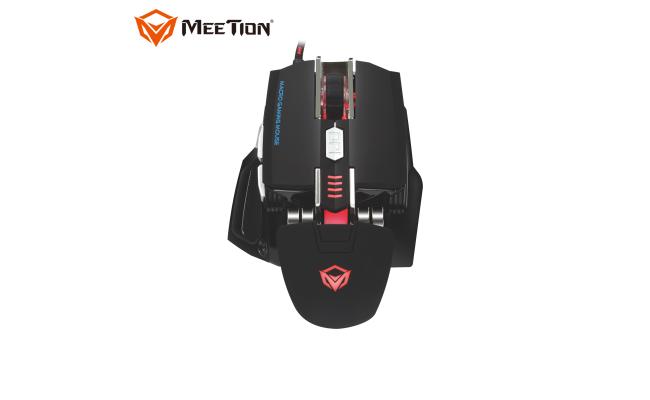 Meetion M975 Usb Corded Gaming Mouse Black