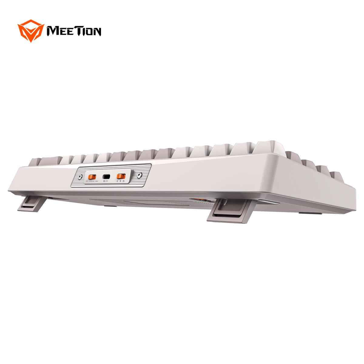 Meetion MT-MK12 Tri Mode Gaming Keyboard 65% -White